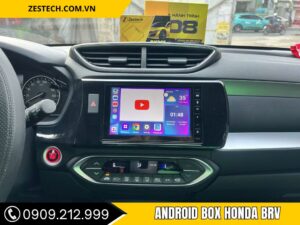 Xem youtube với android box honda brv
