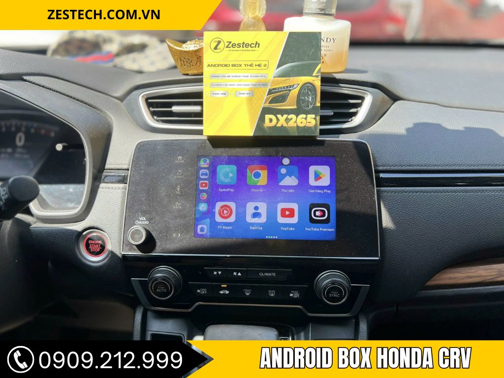 android box zestech dx265 cho xe honda crv
