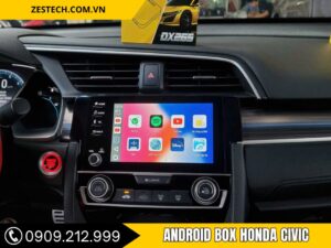 giao diện thông minh trên android box honda civic 2017-2021