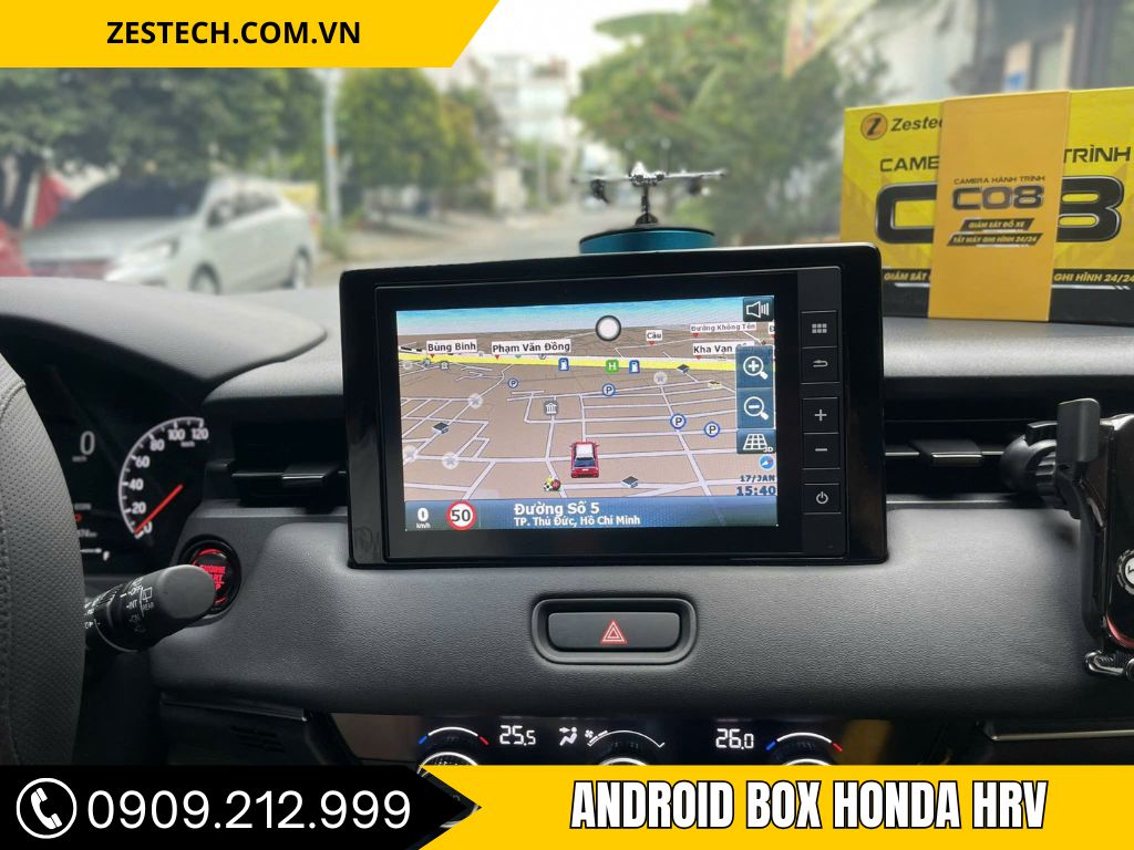 android box honda hrv xem ứng dụng vietmap s2