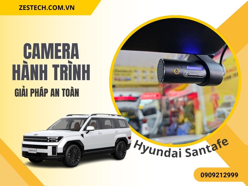 Camera Hành Trình Cho Hyundai Santafe