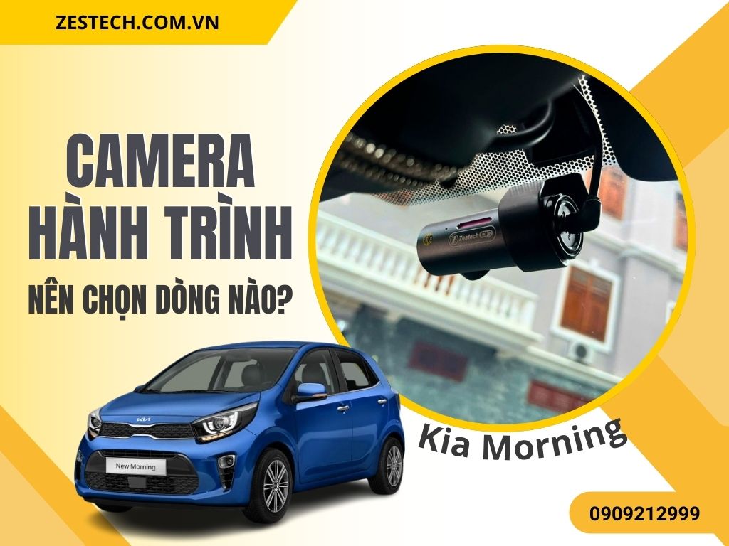 camera hành trình Kia Morning