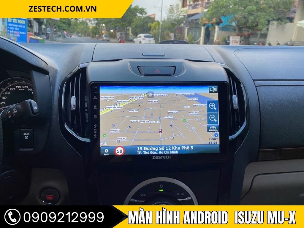Màn Hình Android Isuzu MU-X