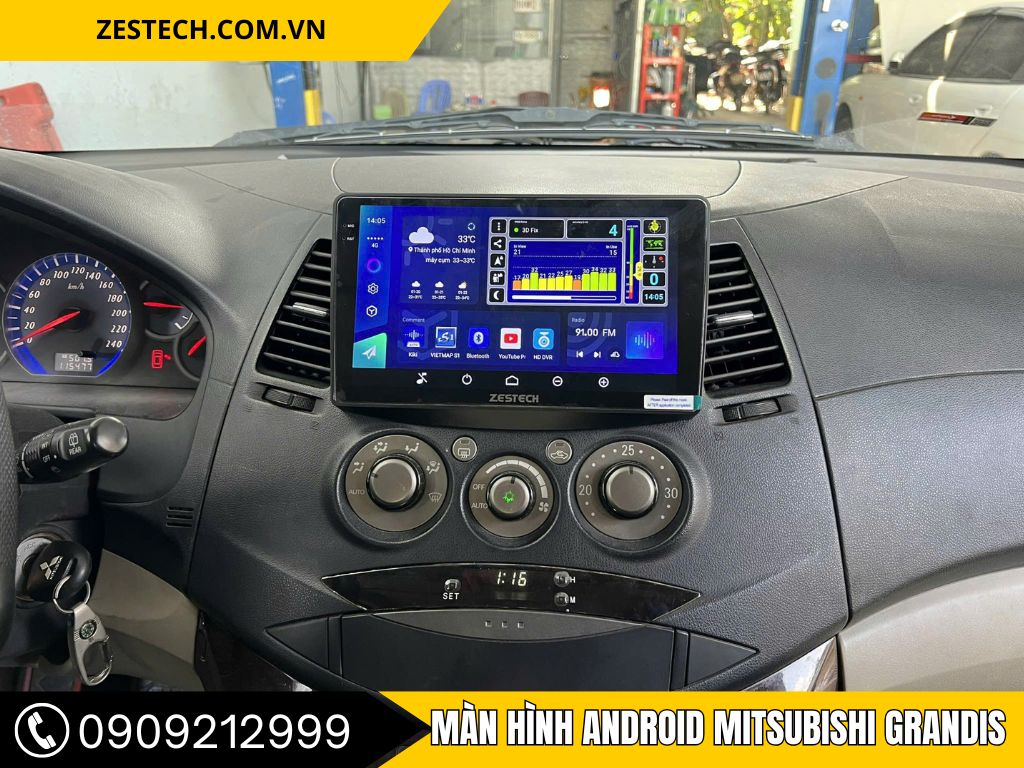 màn hình android grandis