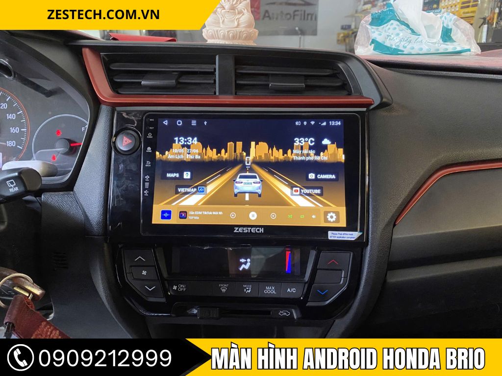 Màn Hình Android Honda Brio