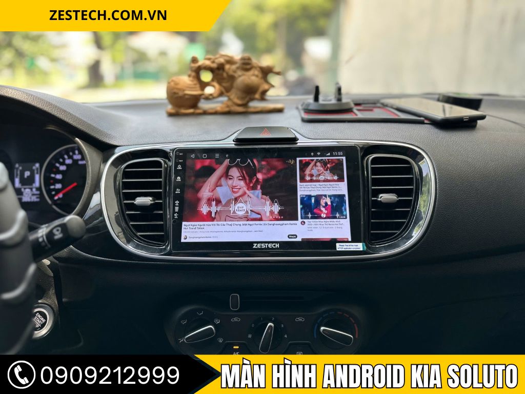 Màn hình android Kia Soluto