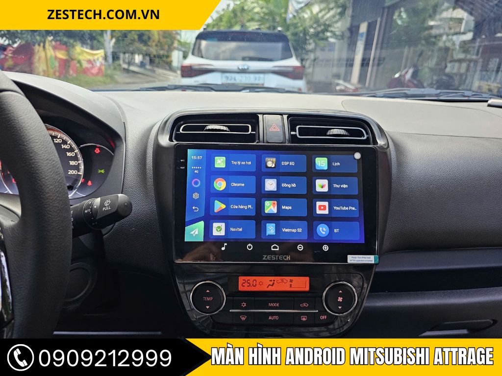màn hình android attrage