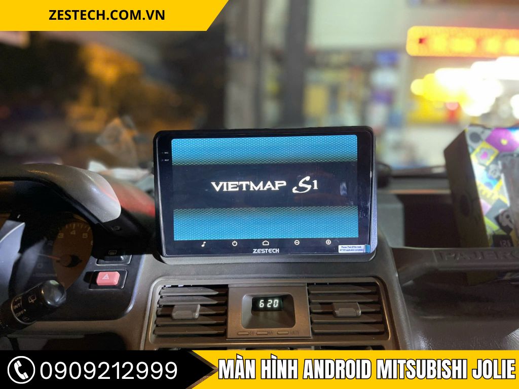 màn hình android Mitsubishi Jolie
