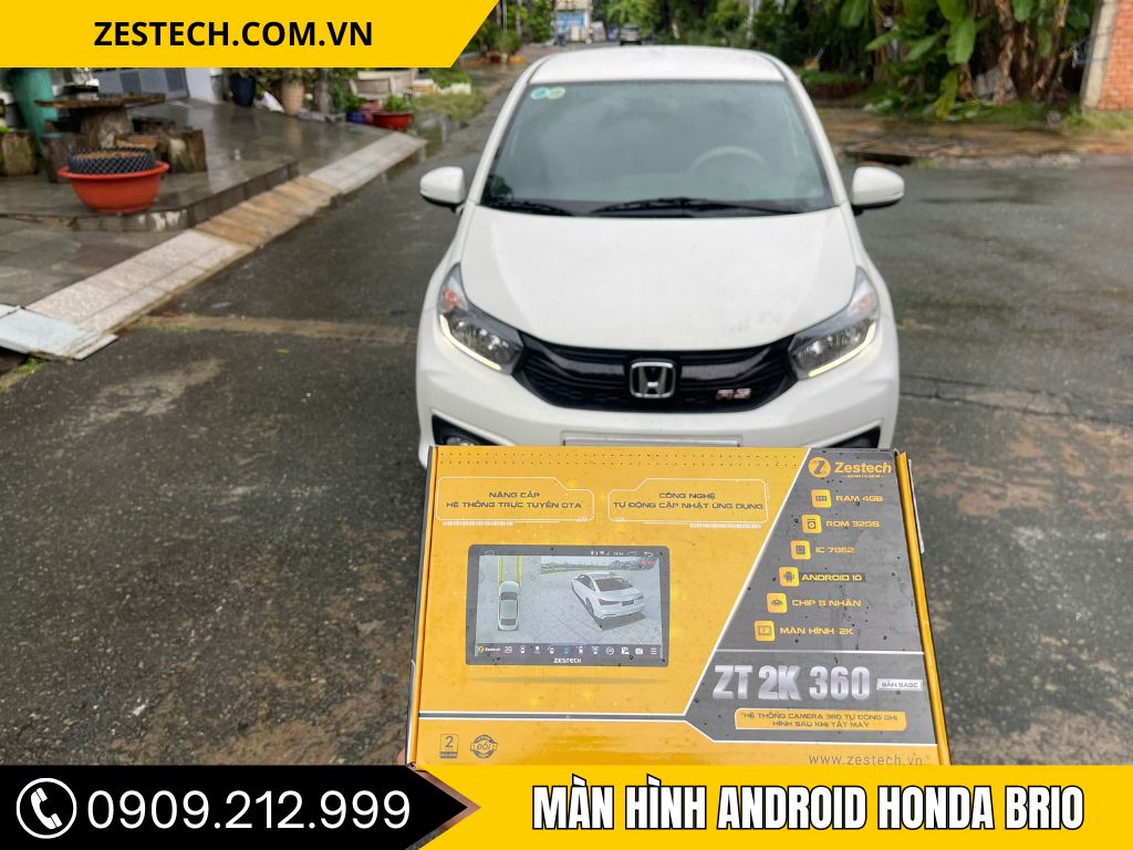 Màn Hình Android Honda Brio
