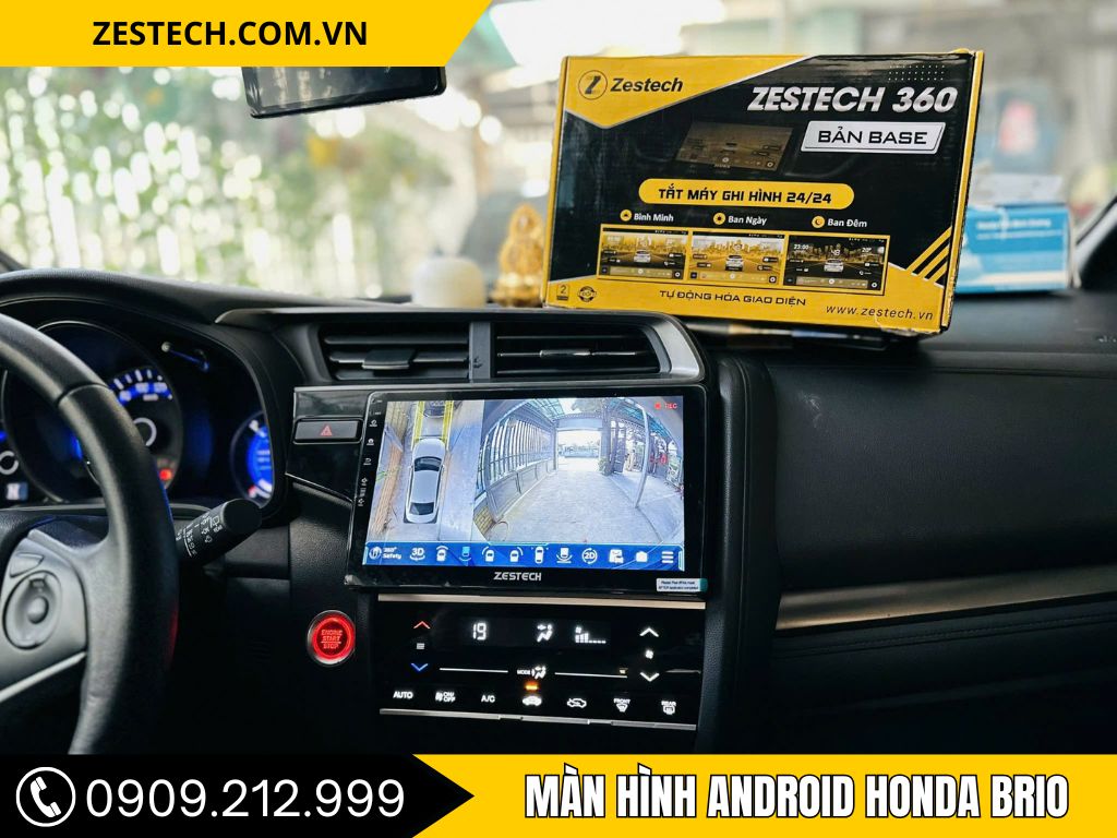 Màn Hình Android Honda Brio