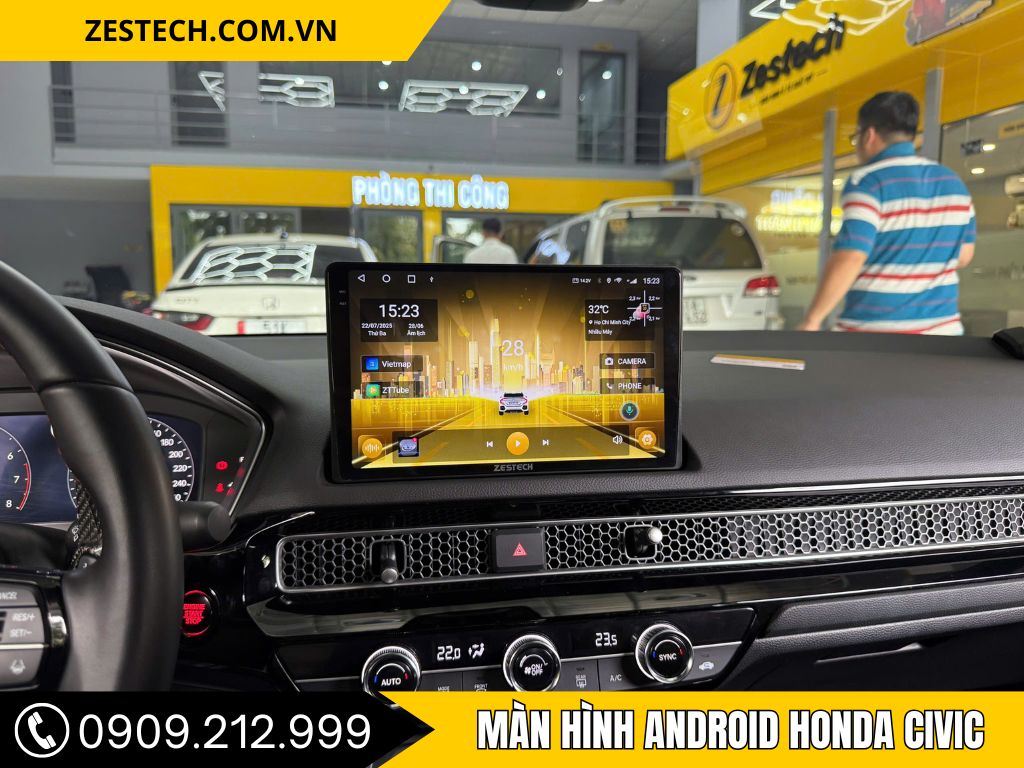 Màn Hình Android Honda Civic