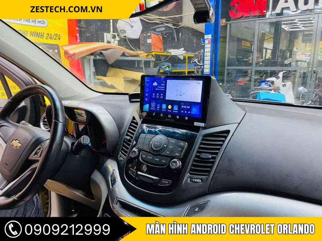 màn hình Android xe Chevrolet Orlando