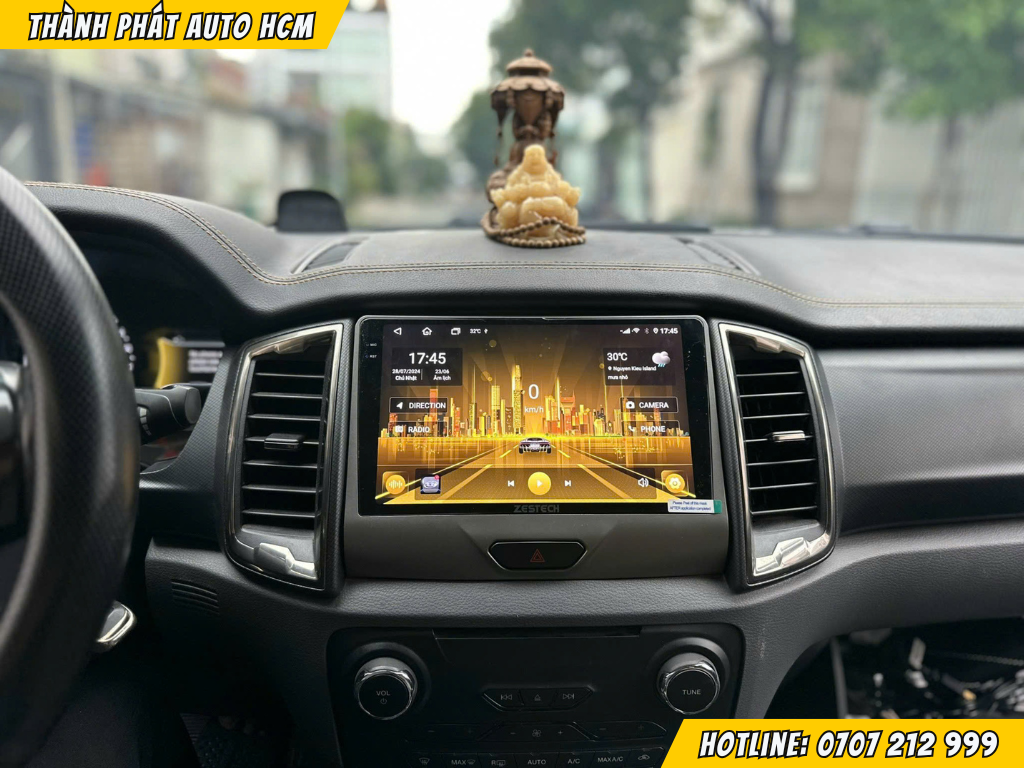 màn hình android ford ranger