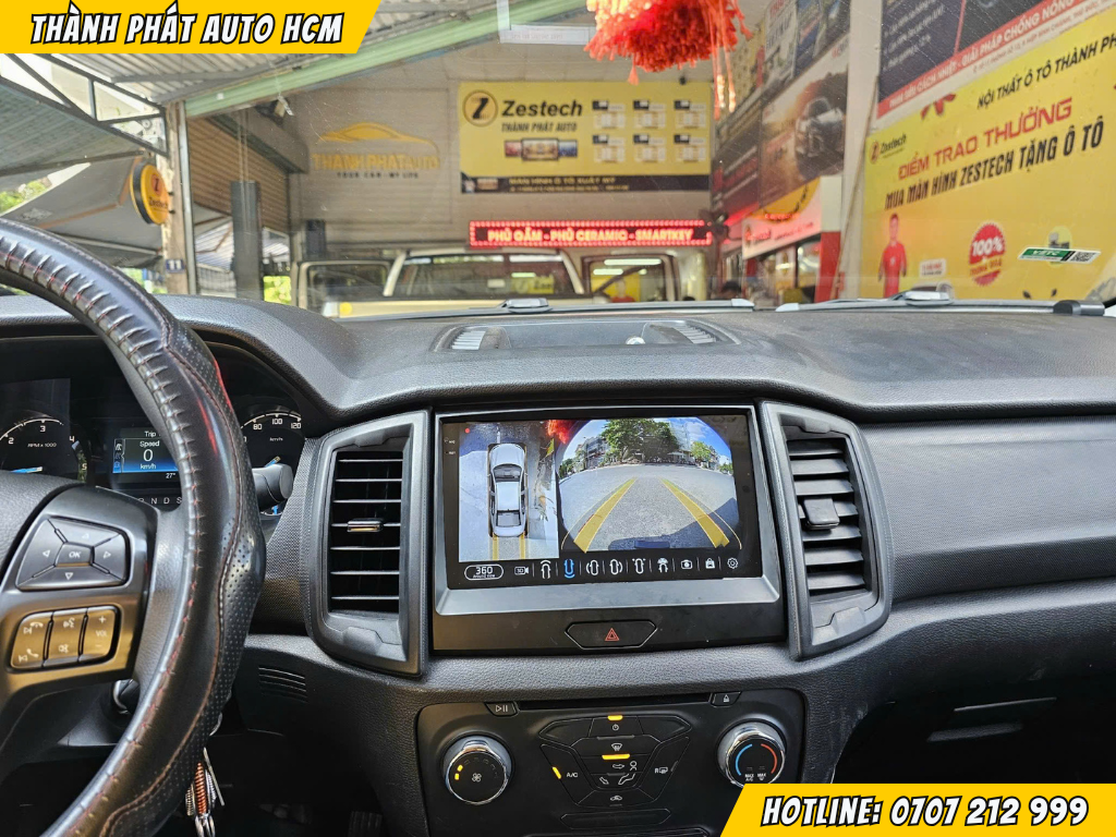 màn hình android ford ranger 