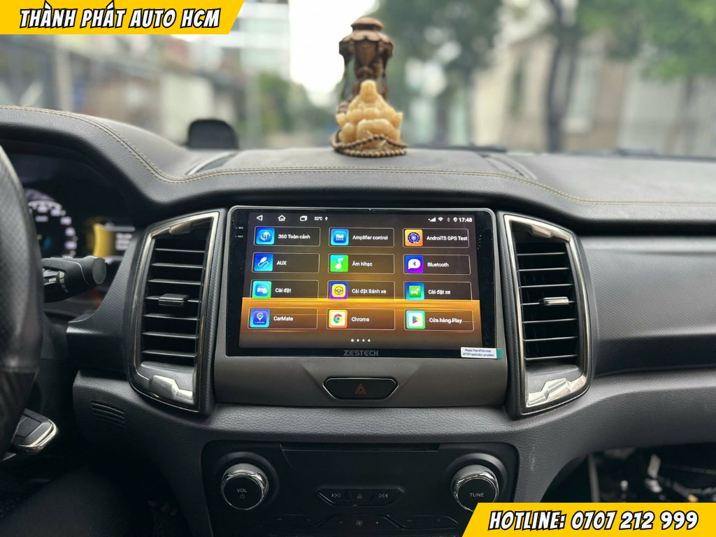 màn hình android ford ranger 