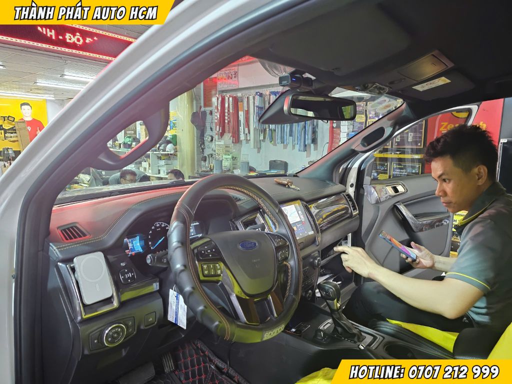 Màn Hình Android Xe Ford Wildtrak