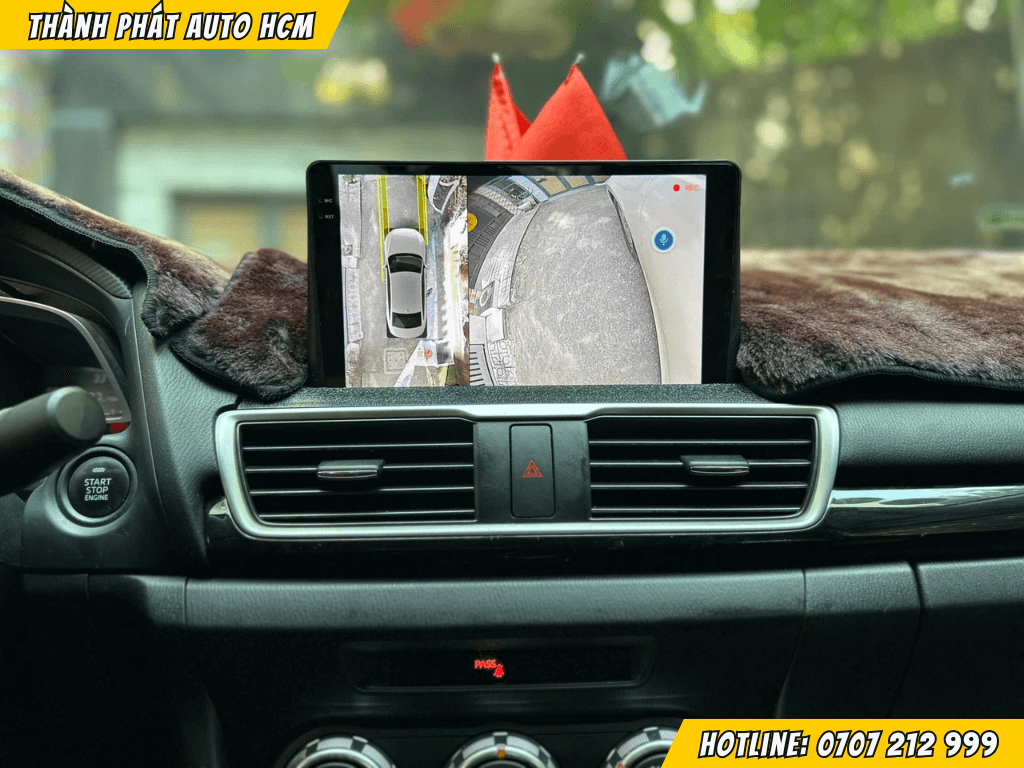 Lắp màn hình Android Mazda 3