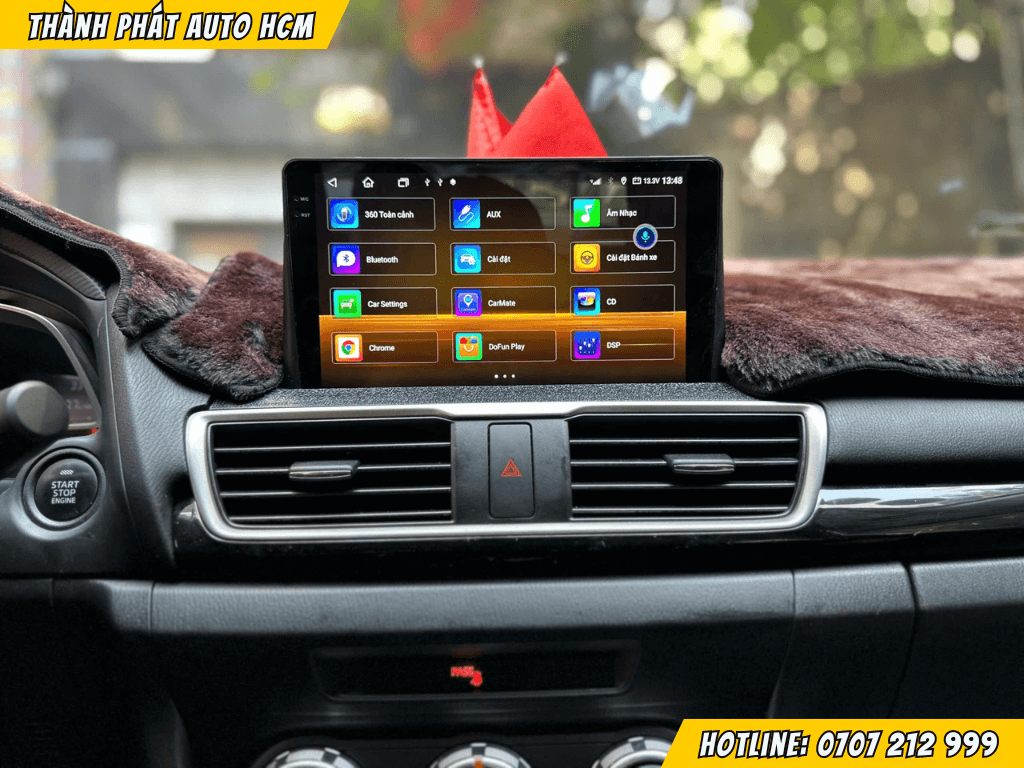 Lắp màn hình Android Mazda 3
