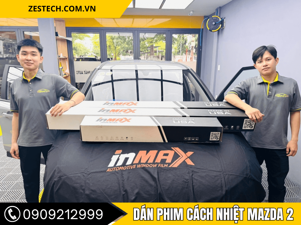 phim cách nhiệt cho Mazda 2 2025