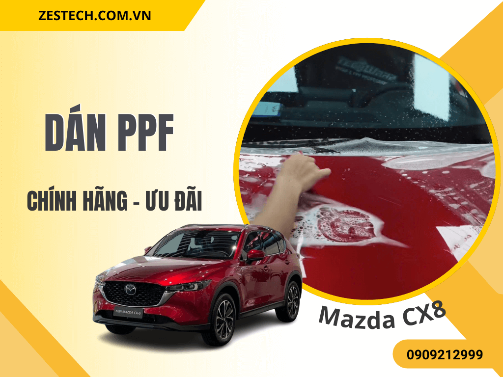 Dán PPF Mazda CX8 2025