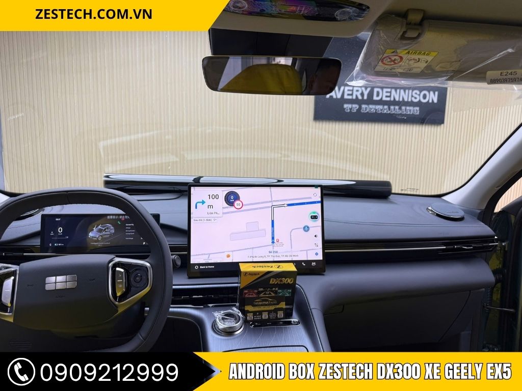Android Box Zestech DX300 Xe Geely EX5 – Giải Trí Thông Minh