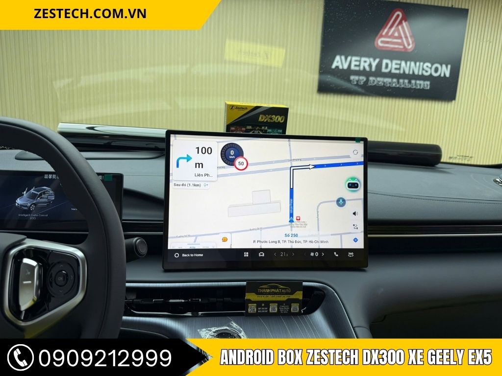 Android Box Zestech DX300 Xe Geely EX5 – Giải Trí Thông Minh