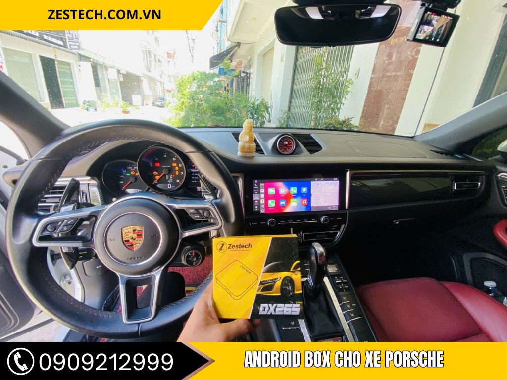 Android Box xe Porsche