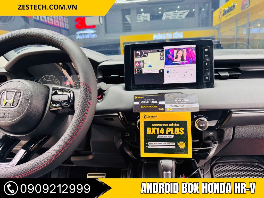 Android Box Cho Honda HR-V 2025 – Chính Hãng