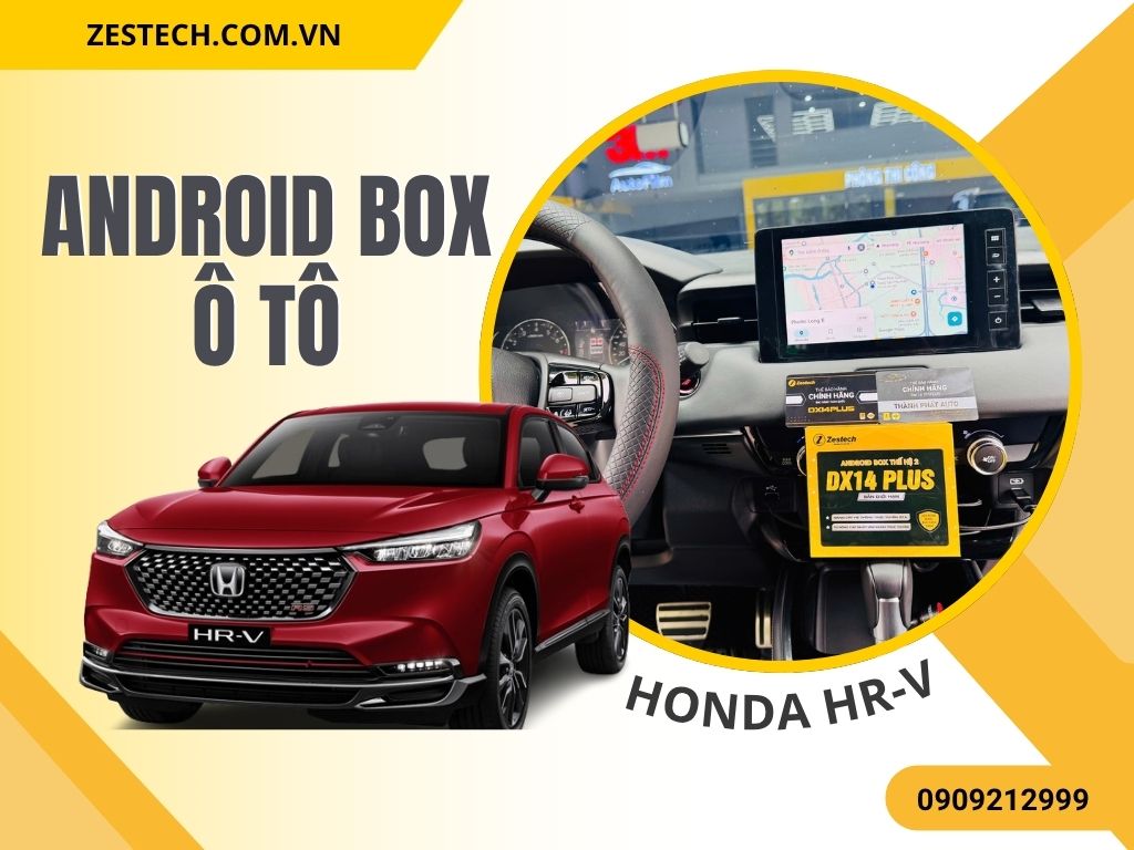 Android Box Cho Honda HR-V 2025 – Chính Hãng