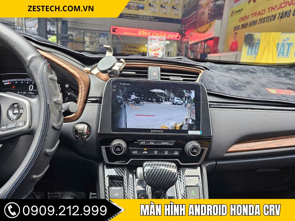 màn hình android honda crv camera 360 độ