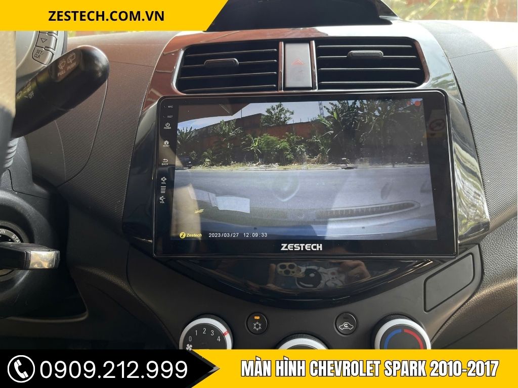 Màn Hình Chevrolet Spark 2010-2017 – Nâng Cấp Giải Trí