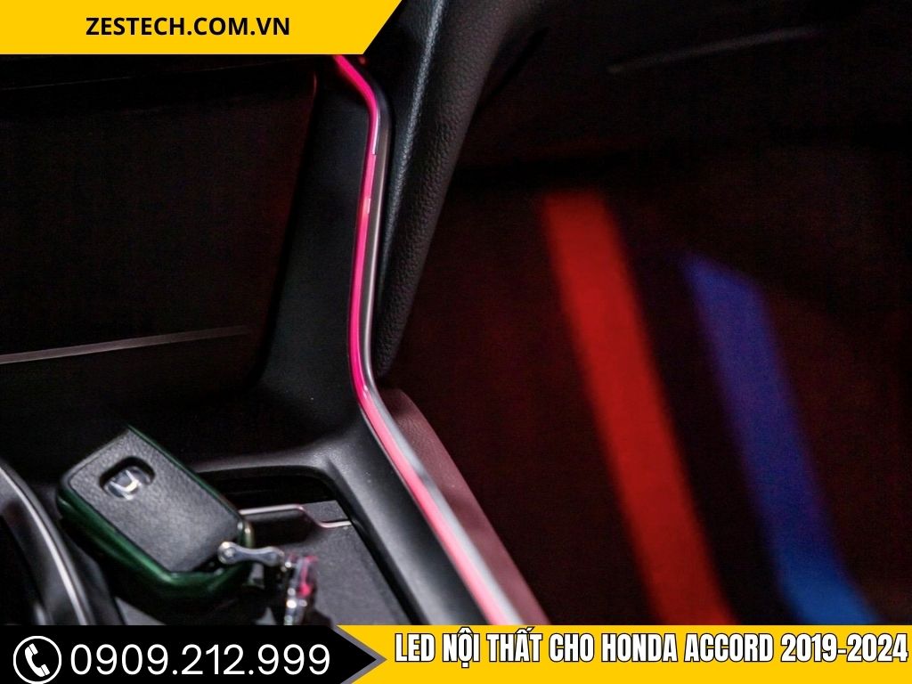 Lắp Đặt LED Nội Thất Accord 2019–2024
