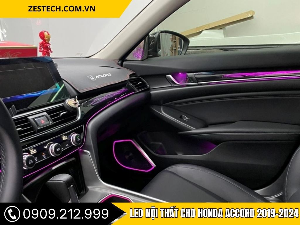 Lắp Đặt LED Nội Thất Accord 2019–2024