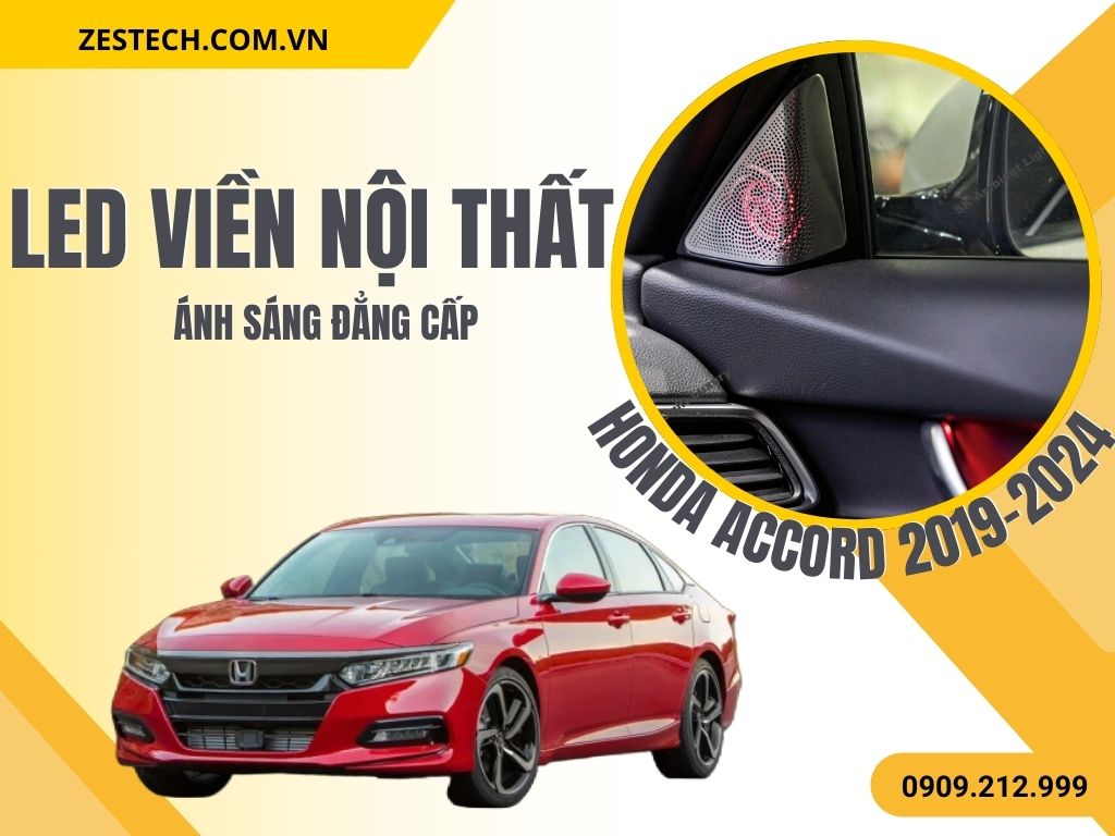 LED Nội Thất Honda Accord 2019–2024