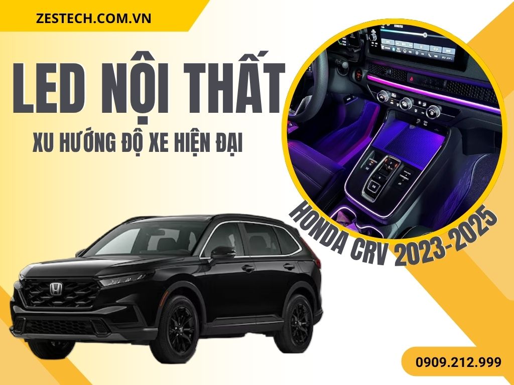 LED Nội Thất Ô Tô CR-V 2023 - 2025 