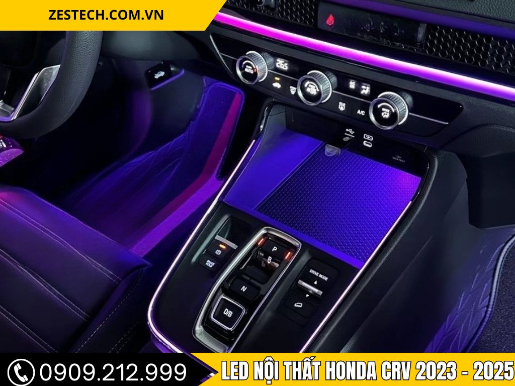 LED Nội Thất Ô Tô CRV 2023 - 2025