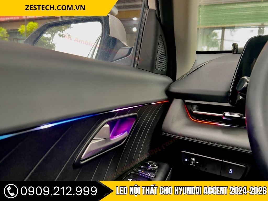 LED Nội Thất Hyundai Accent 2024-2026