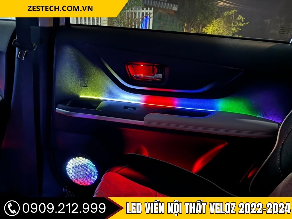 Led Viền Nội Thất Veloz 2022 - 2024