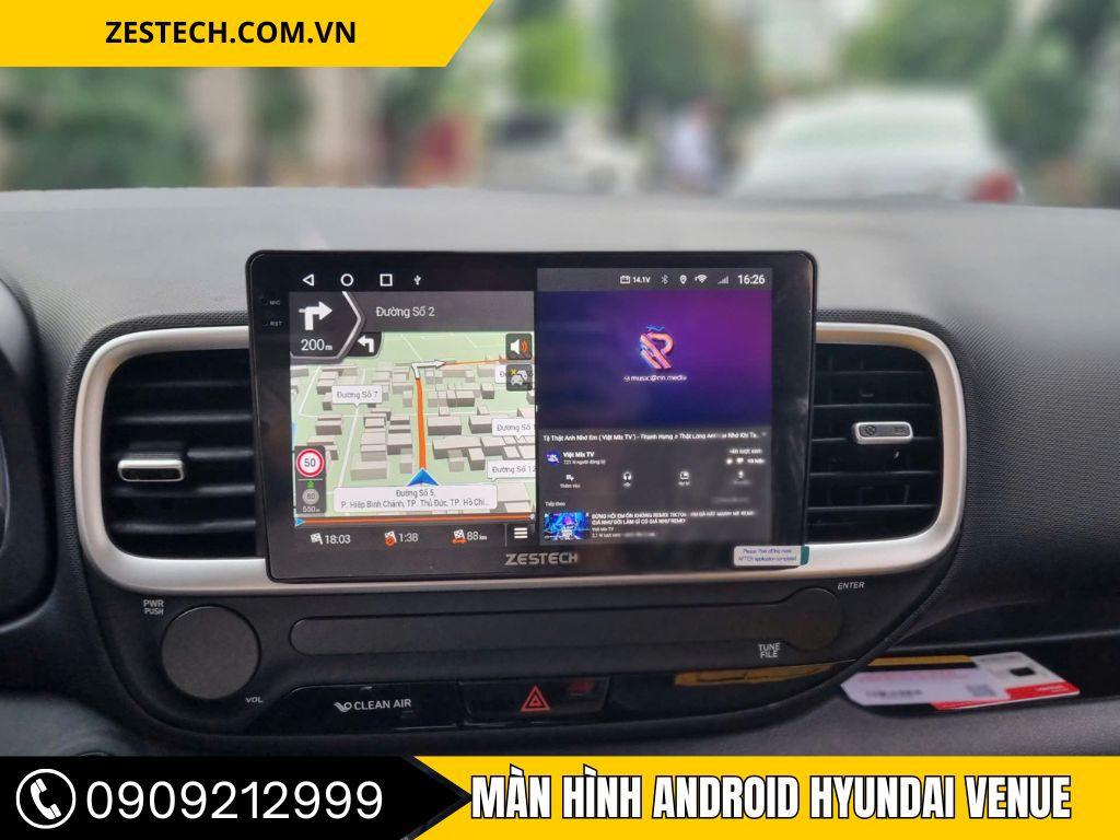 Màn Hình Android Hyundai Venue