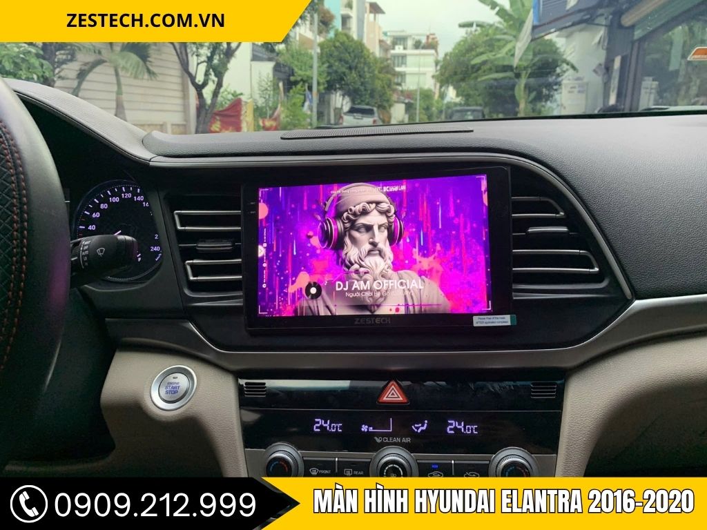 Màn Hình Zestech Hyundai Elantra 2016-2020