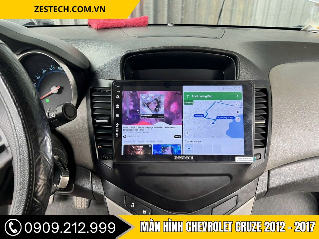 Hình Ảnh Màn Hình Chevrolet Cruze 2012, 2013, 2014, 2015, 2016, 2017