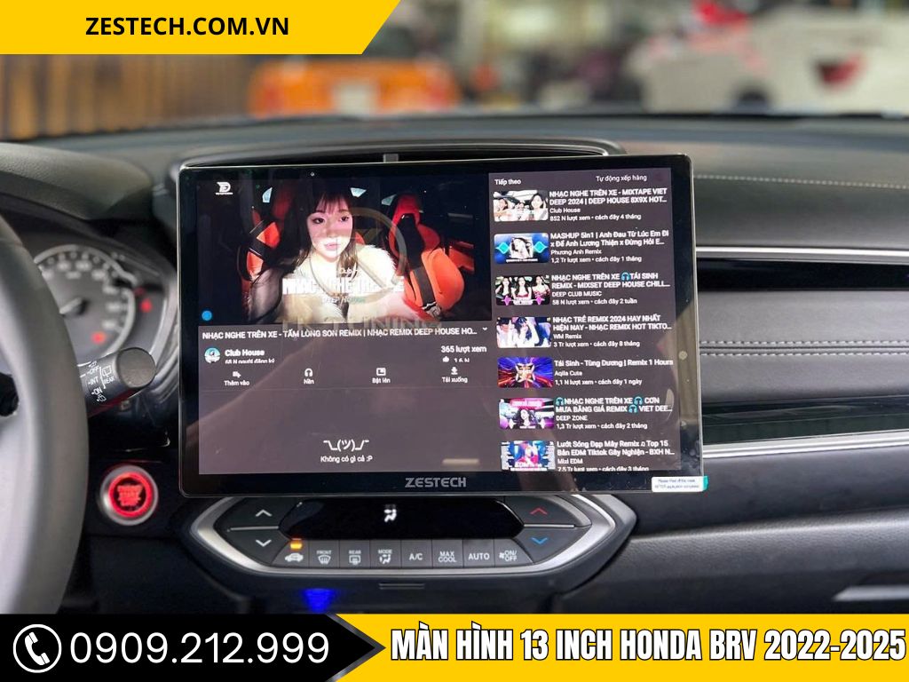 Màn Hình Android Honda BRV 2022 - 2025