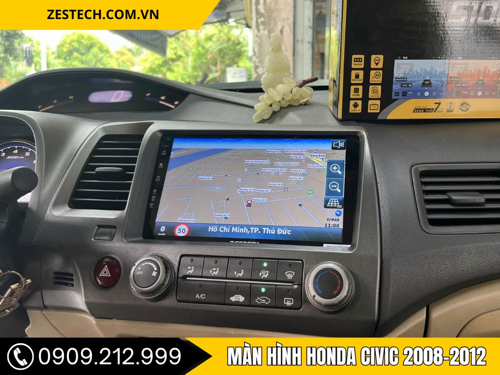Màn Hình Android Honda Civic 2008 – 2012