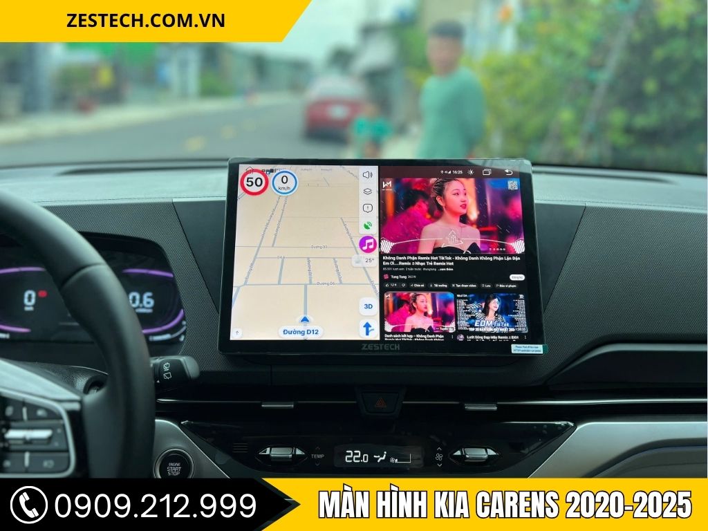 Màn Hình Android cho xe Kia Carens 2021.