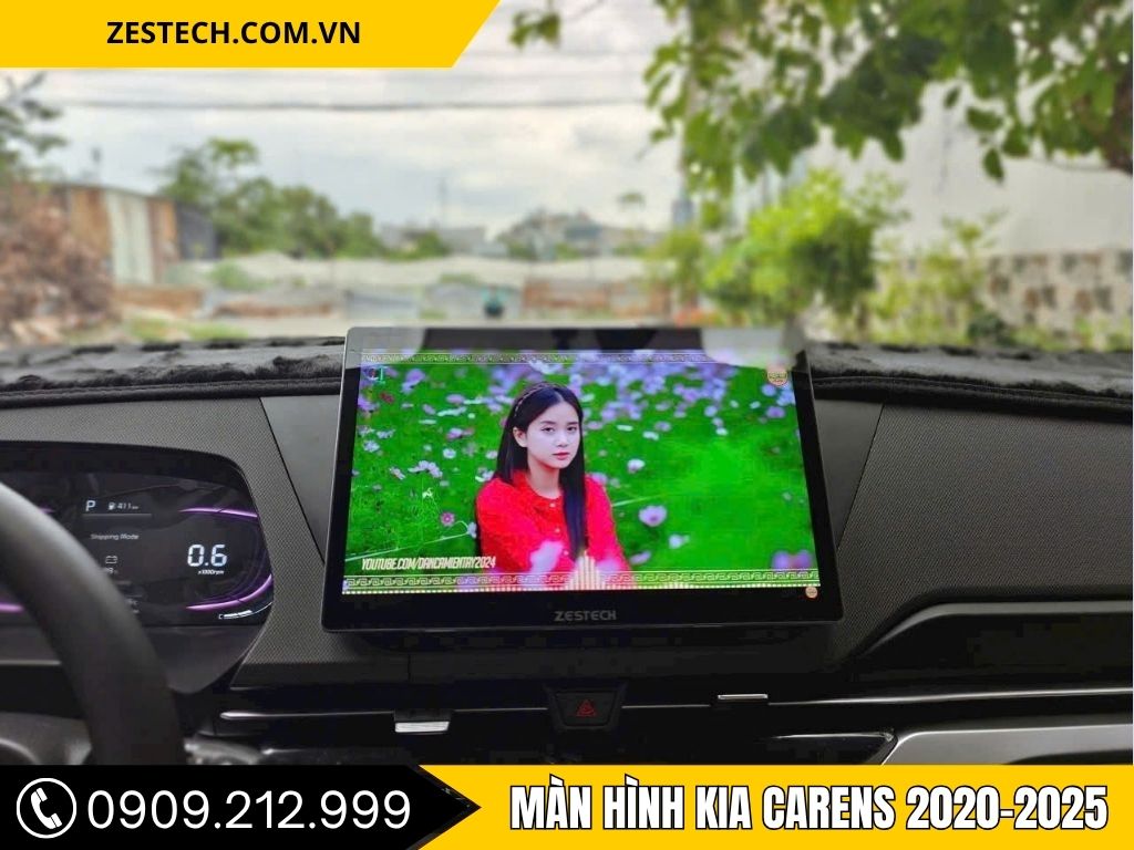 Màn Hình Android Kia Carens 2021 giúp nâng cấp hệ thống giải trí cho chiếc MPV