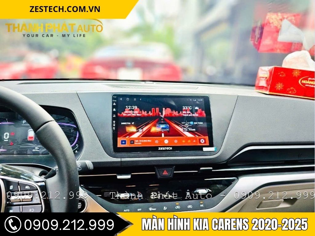 Màn Hình Android Kia Carens 2021 giúp nâng cấp hệ thống giải trí cho chiếc MPV