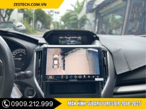 Hình ảnh lắp đặt Màn Hình Subaru Forester 2018-2025