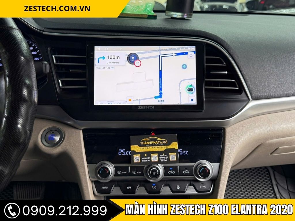 Màn Hình Android Zestech Z100 Cho Elantra 2020