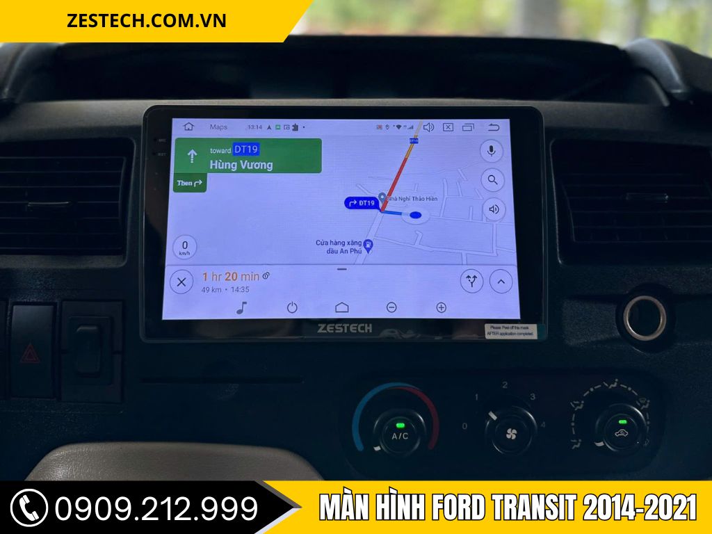 Màn Hình Android Ford Transit 2014-2021