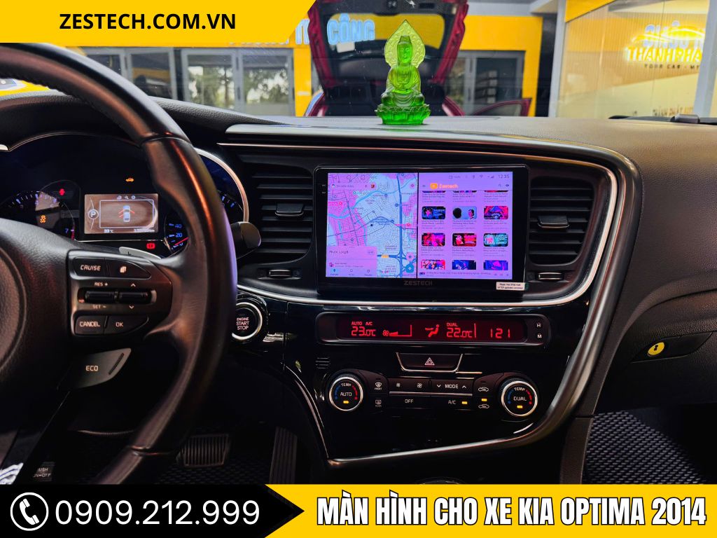 Màn Hình Cho Xe Kia Optima 2014